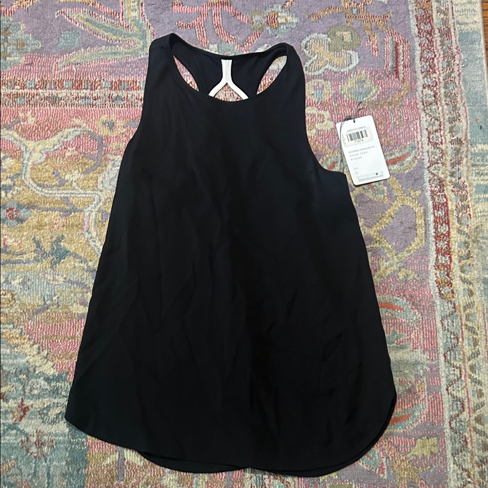 Kitandace Black Racerback Tank Top